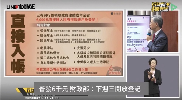 普發6000元登記時間公開!6000元怎麼領?線上申請方式、網址、ATM郵局領取方式看這裡