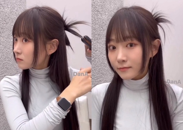 Jennie、朴恩斌都在綁!2023韓系「羽毛紮髮」綁法教學,清純減齡、這款中短髮也能綁