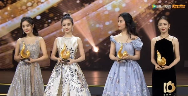 9組陸劇「頂級帥哥美女」同台！李現先夾在楊冪&amp;趙麗穎中間，又夾在楊紫&amp;迪麗熱巴中間