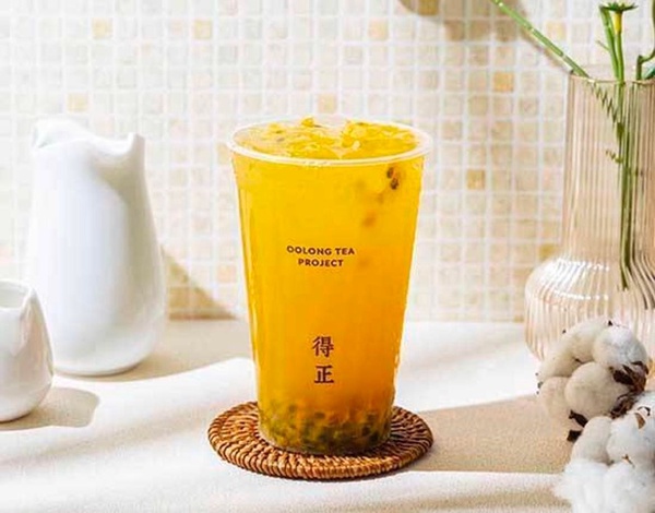 得正「百香果飲料」推薦:得正 百香果綠茶