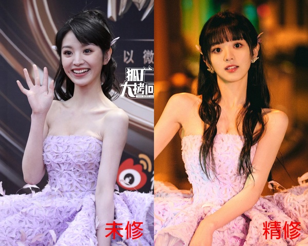 微博之夜18位陸劇明星精修vs.未修!熱巴&肖戰依然好看,劉亦菲被說胖,虞書欣又被吐槽