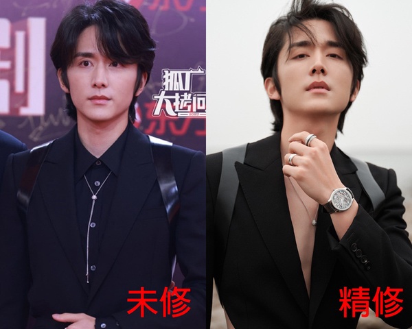 陸劇品質盛典12位明星精修vs未修!張新成評價兩極,李一桐美,楊超越驚豔,楊洋贏翻了