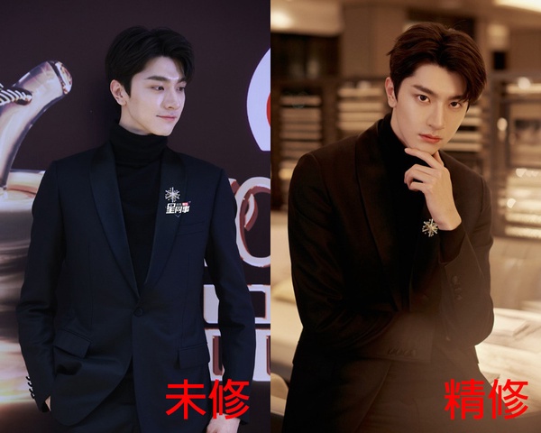 陸劇品質盛典12位明星精修vs未修!張新成評價兩極,李一桐美,楊超越驚豔,楊洋贏翻了