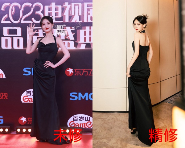 陸劇品質盛典12位明星精修vs未修!張新成評價兩極,李一桐美,楊超越驚豔,楊洋贏翻了