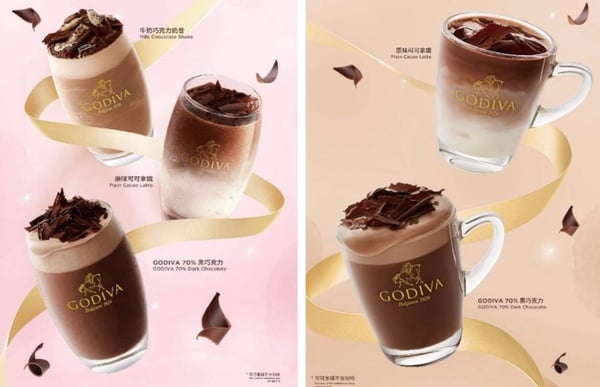 GODIVA「可可特調飲品」6款新上市