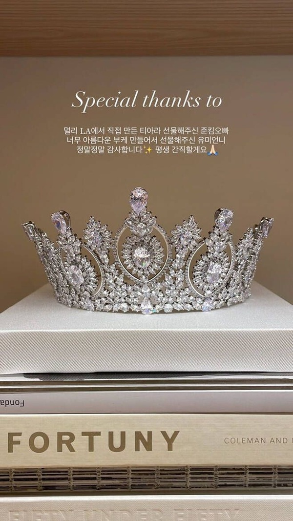 韓星結婚的超貴行頭！李多寅鑽石皇冠太搶眼，孔曉振項鍊800萬，全智賢婚紗一套186萬