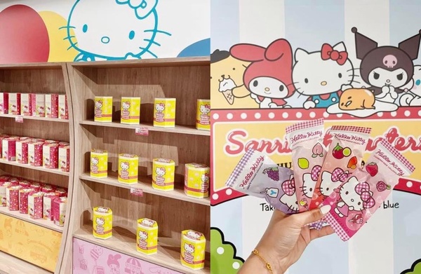 「三麗鷗主題店」登陸湖口服務區