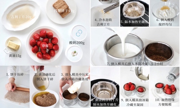 免烤箱減脂甜品食譜推薦！慕斯蛋糕、芋泥肉鬆盒子簡單零難度，抹茶芝士蛋糕五分鐘完成