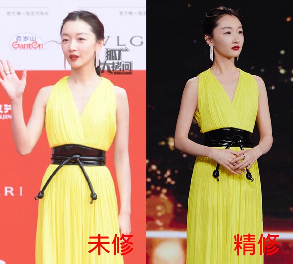 北京電影節14位陸劇明星精修vs未修！倪妮貴氣&amp;周也漂亮，古力娜扎&amp;陳都靈禮服卻被吐嘈