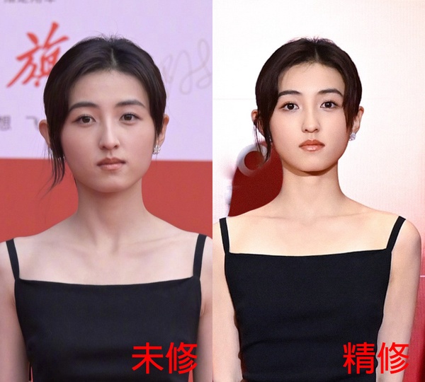 北京電影節14位陸劇明星精修vs未修！倪妮貴氣&amp;周也漂亮，古力娜扎&amp;陳都靈禮服卻被吐嘈
