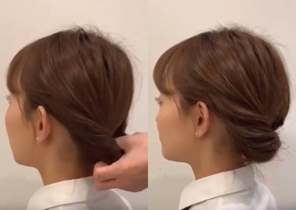 短髮怎麼綁？短髮綁髮教學，馬尾辮編髮、泡泡馬尾超簡單，這款中短髮過渡期綁髮必學