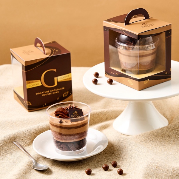 台灣獨家！GODIVA「醇黑巧克力慕斯蛋糕」全台限量15萬杯，7-11這天限量開賣