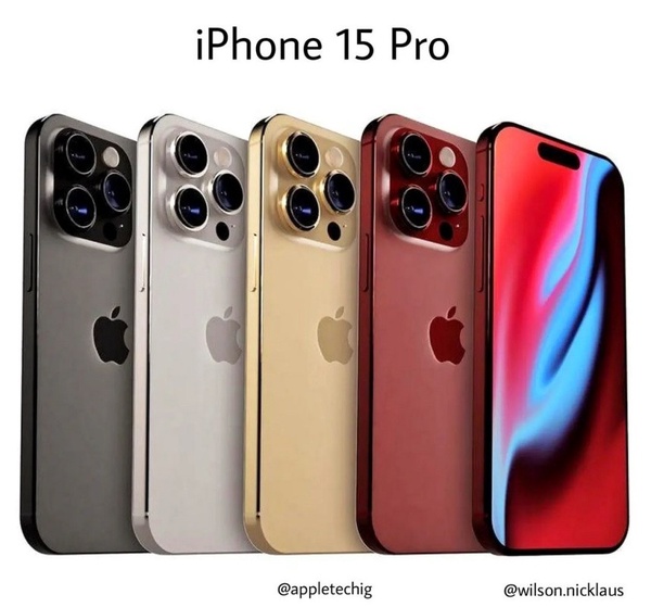 iPhone 15最新預測!新色「勃根地酒紅」高級感爆棚,還出現iPhone 10年來最大改變