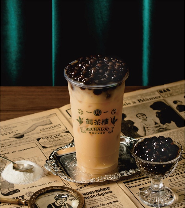 鶴茶樓「黑馬手搖」推薦：復刻波霸奶茶