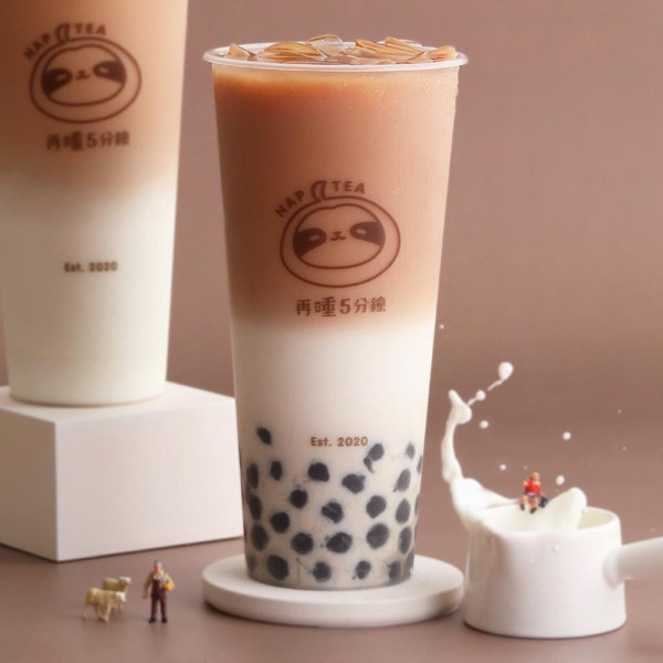 鶴茶樓「黑馬手搖」推薦：復刻波霸奶茶