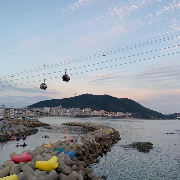 韓國釜山景點推薦:松島天空步道