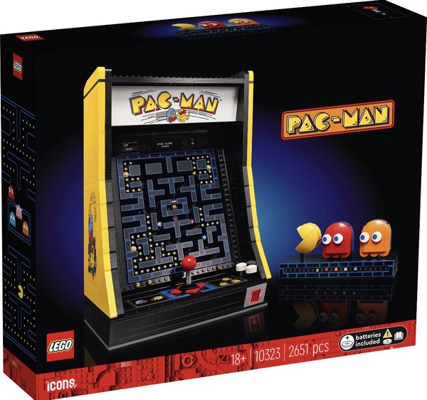 樂高小精靈遊戲機!LEGO《PAC-MAN》