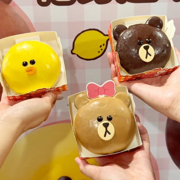 Mister Donut推LINE FRIENDS甜甜圈，熊大巧克力、熊美是奶茶口味！再享連6天優惠