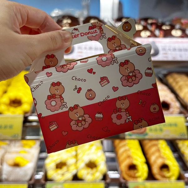 Mister Donut推LINE FRIENDS甜甜圈，熊大巧克力、熊美是奶茶口味！再享連6天優惠