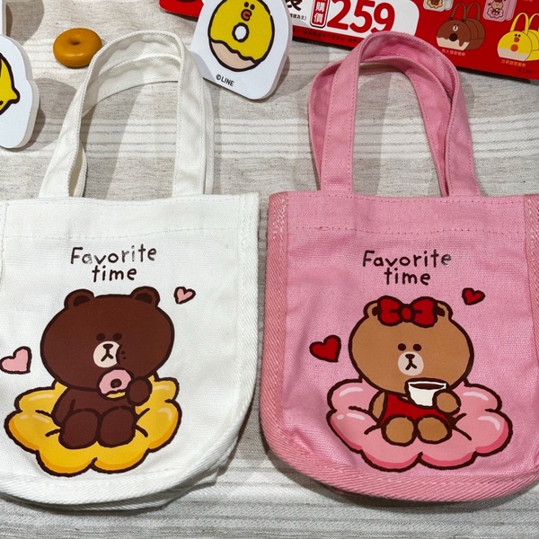 Mister Donut推LINE FRIENDS甜甜圈，熊大巧克力、熊美是奶茶口味！再享連6天優惠