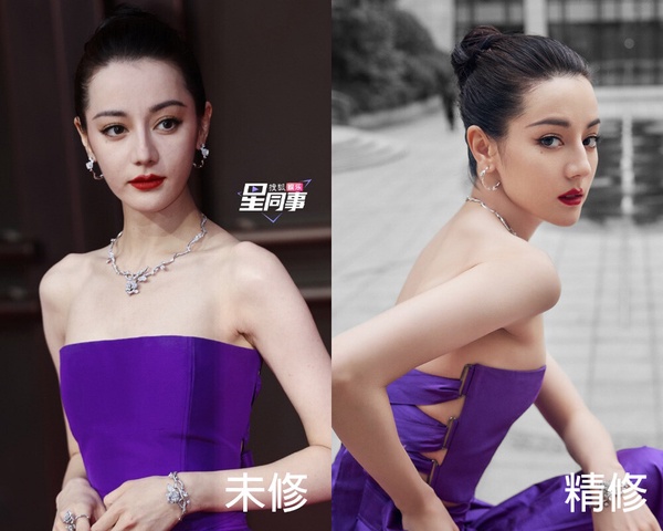 14位陸劇明星紅毯未修vs.精修！倪妮美翻，迪麗熱巴好看，吳磊帥氣，周也&amp;amp;陳都靈被吐槽