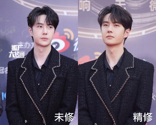 14位陸劇明星紅毯未修vs.精修！倪妮美翻，迪麗熱巴好看，吳磊帥氣，周也&amp;amp;陳都靈被吐槽