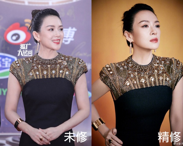 14位陸劇明星紅毯未修vs.精修！倪妮美翻，迪麗熱巴好看，吳磊帥氣，周也&amp;amp;陳都靈被吐槽