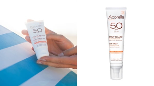 物理防曬推薦26:Acorelle 全護植萃防曬乳 SPF50 / UVA
