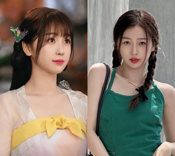 10位陸劇95花「有無瀏海對比」!周也美上熱搜,趙露思甜美,白鹿、張婧儀卻秒變路人