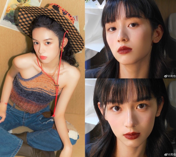 10位陸劇95花「有無瀏海對比」!周也美上熱搜,趙露思甜美,白鹿、張婧儀卻秒變路人