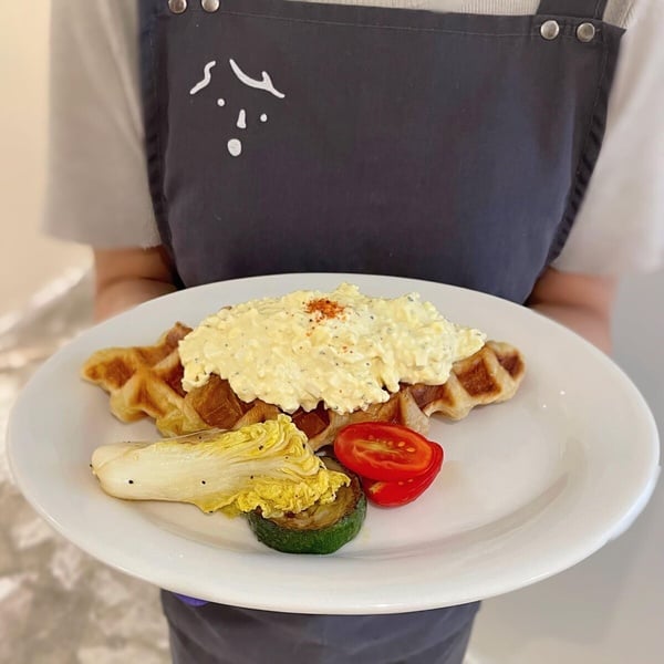 中山站咖啡廳推薦！「Cafe waku」插旗赤峰街