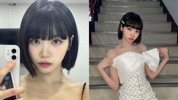 韓10女星一刀切短髮範本!好整理更顯五官立體,各種風格都能輕鬆駕馭