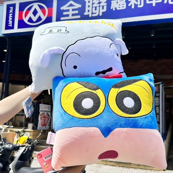 全聯集點是蠟筆小新！全聯「蠟筆小新飲料冰品積分」小白抱枕、鱷魚傘14款周邊129元起