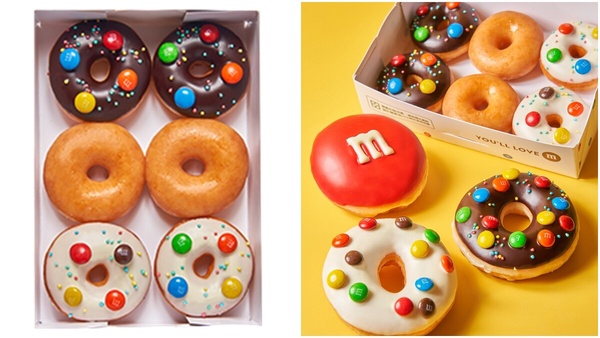 Krispy Kreme x M&amp;amp;amp;amp;amp;amp;M’s：夢幻糖霜絕配！全新聯名甜甜圈即將登場！