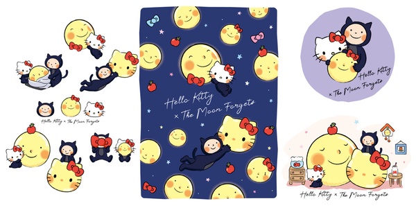 Kitty粉絲收!Hello Kitty推幾米聯名商品,行李箱、悠遊卡、手機殼49元7-11、全家都有
