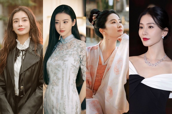 陸劇女星「網播量實績」榜單TOP10!趙露思沒前十，迪麗熱巴103億第三，她295億斷層第一