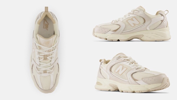 奶茶色球鞋推薦6.New Balance 530