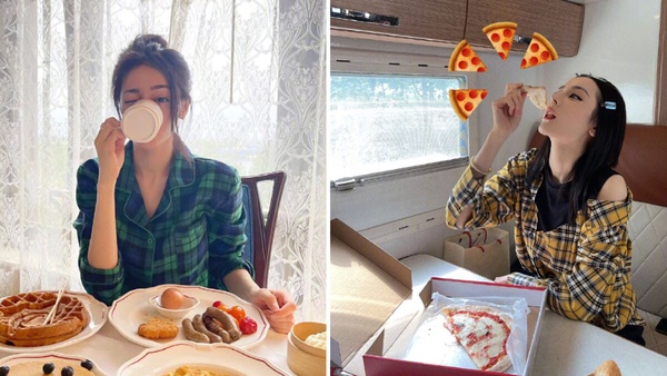 迪麗熱巴私服/華服生圖都太猛！本人親授體態調整運動