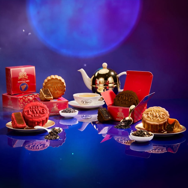 2023中秋禮盒推薦：TWG TEA 星耀璀璨茗茶月餅禮盒