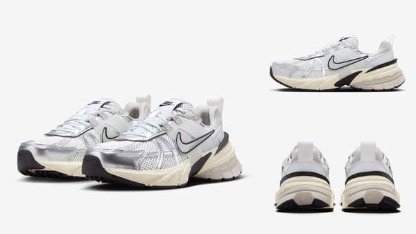 Y2K風銀色球鞋推薦2.Nike V2K Run