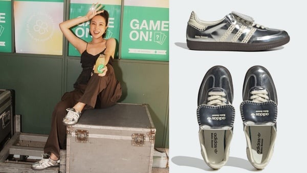 Y2K風銀色球鞋推薦3.adidas Originals x Wales Bonner Samba