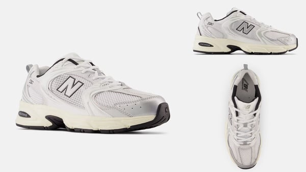 Y2K風銀色球鞋推薦4.New Balance 530 
