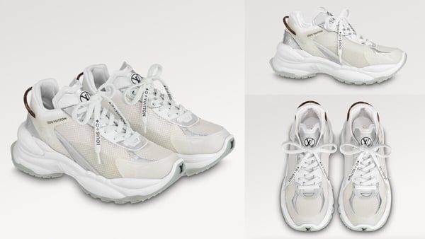 Y2K風銀色球鞋推薦7.Louis Vuitton Run 55