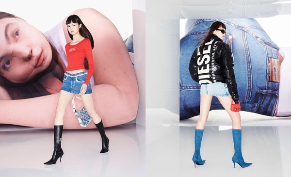「D」字LOGO韓星都在穿!Y2K當紅品牌Diesel,手提包成時尚新寵兒