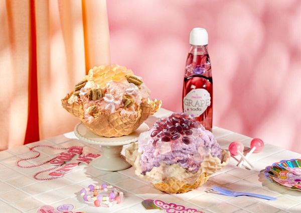 跳跳糖冰淇淋!COLD STONE推「巨峰葡萄汽水冰淇淋」,跳跳糖+葡萄晶球再享5折優惠