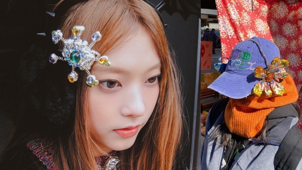 melted potato ヘアクリップ New Jeans着用】Melted Potatoヘアアクセ