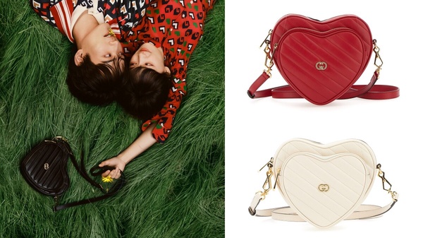 2023七夕情人節精品心形包2:GUCCI HEART心型肩背包