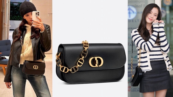 Jisoo同款精品包2：Dior 30 MONTAIGNE AVENUE手袋（小碼）