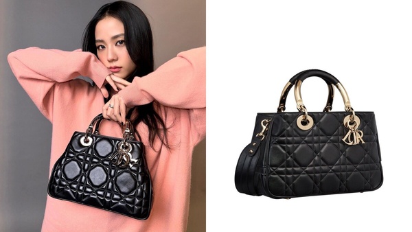 Jisoo同款精品包5：Dior LADY 95.22