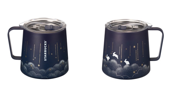 星巴克兔躍星空不鏽鋼杯,售價1150元